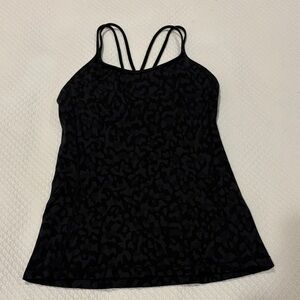 Black Strappy lululemon Top
